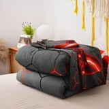 Dubbele Dekbedovertrek Set Beige Blauw Wit Beddengoed Microfiber Dekbedovertrek Sets Stofmijt Bestand Dekbedovertrek Set Wasbaar Beddengoed Set, 1 Dekbedovertrek met Ritssluiting en kussenslopen 2 pack 50x75cm