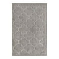 thumbnail image 3 of Unique Loom Trellis Shag Collection Area Rug - Traditional (4' 1" x 6' 1" Rectangle Gray), 3 of 10