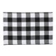 thumbnail image 1 of Manteles individuales de Navidad, posavasos con estampado de cuadrícula de Navidad, telas no tejidas, manteles protectores para muebles, Kits de decoración para fiestas Rejilla blanca negra Advancent HA068346-02, 1 of 1