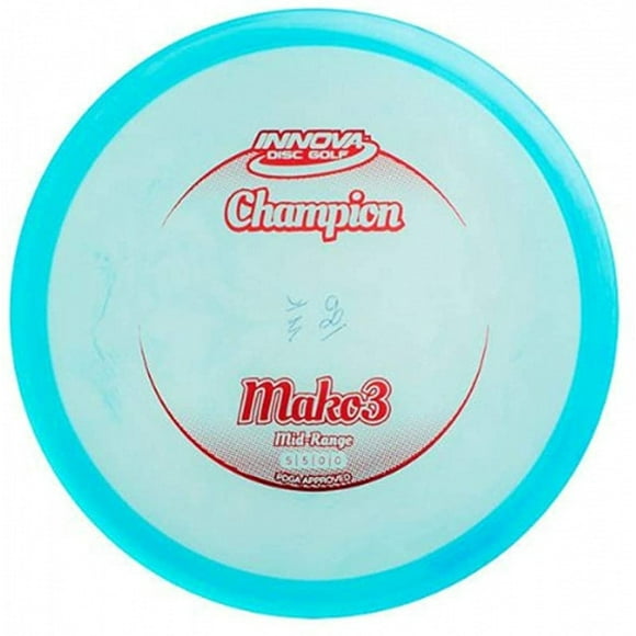 (175-177gm, Colors Vary) - Innova Disc Golf Champion Material Mako 3 Golf Disc (Colours may vary)