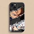 thumbnail image 2 of Funda de teléfono de ONE PIECE Anime Monkey D Luffy con dibujos animados de Roronoa Zoro para iPhone 15Promax/14Pro/13, funda protectora de silicona, juguetes para niños, 2 of 4