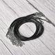thumbnail image 3 of 20 piezas de cordón de collar encerado negro de 20 pulgadas con cierre a granel para hacer pulseras, collares y joyas, 3 of 5