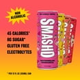 thumbnail image 3 of SMASHD Alcohol-Free Mocktails, Non-Alcoholic Beverage Flavored Sparkling Water, Margarita alternative No Artificial Flavors, Caffeine-Free with electrolytes, Variety Pack 12 Oz Party All Day 8 Pack, 3 of 7