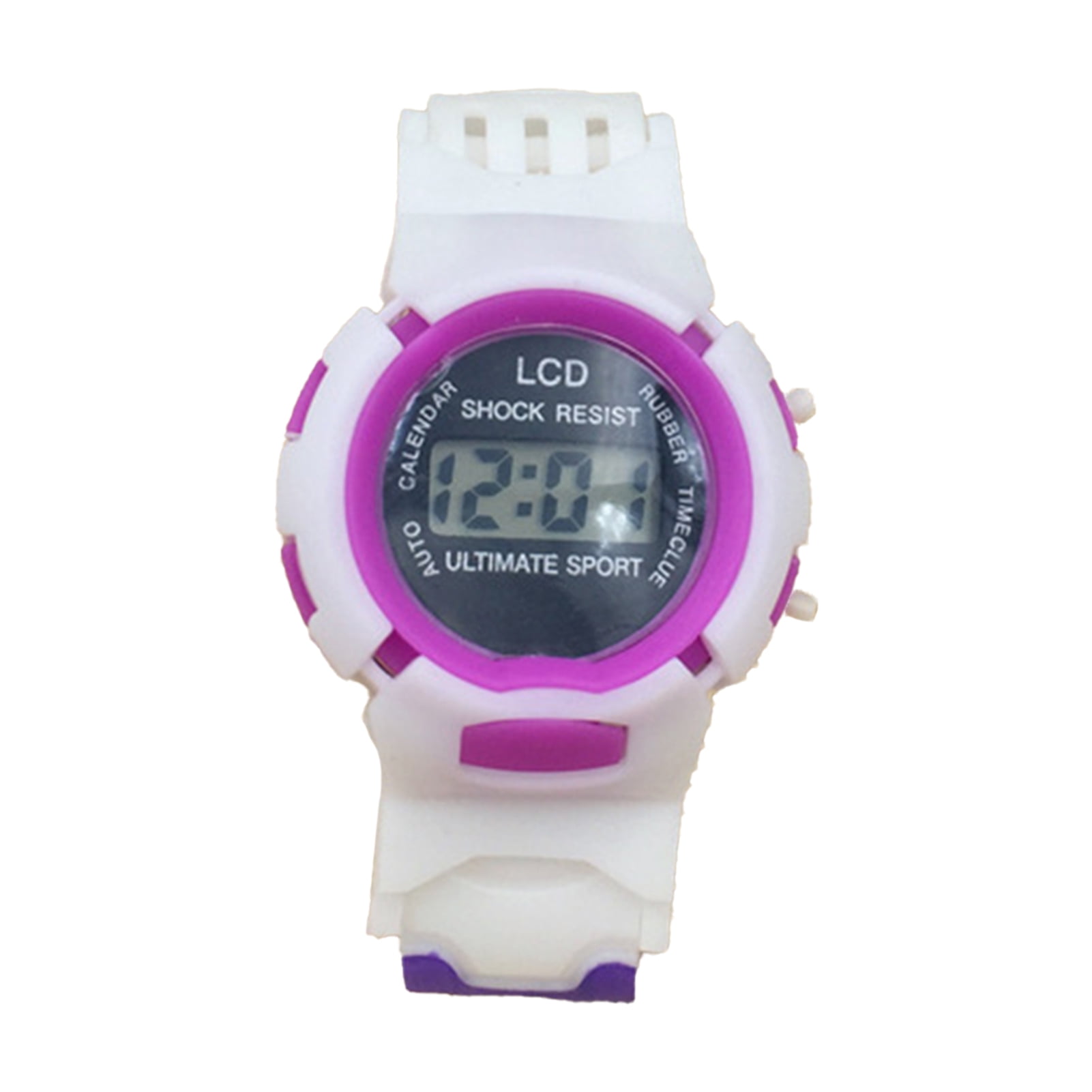 Electronic Watch Calendar Accurate Plastic Comfortable Wearing Sports