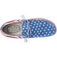 thumbnail image 2 of Hey Dude® Men's Wally Patriotic Stars  Stripes Casual Shoes 40001-9C8, 2 of 6