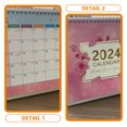 Full Year Calendar Small Desk Calendar Standing Calendar Desk Calendar