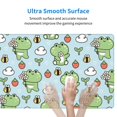 thumbnail image 4 of Sikiie Cute Floral Frog Mouse Pad, 16x29.5 Mousepad Desk Mat in Anti-Slip Rubber Mousepads Mat for Game Office Laptop Computer, 4 of 8