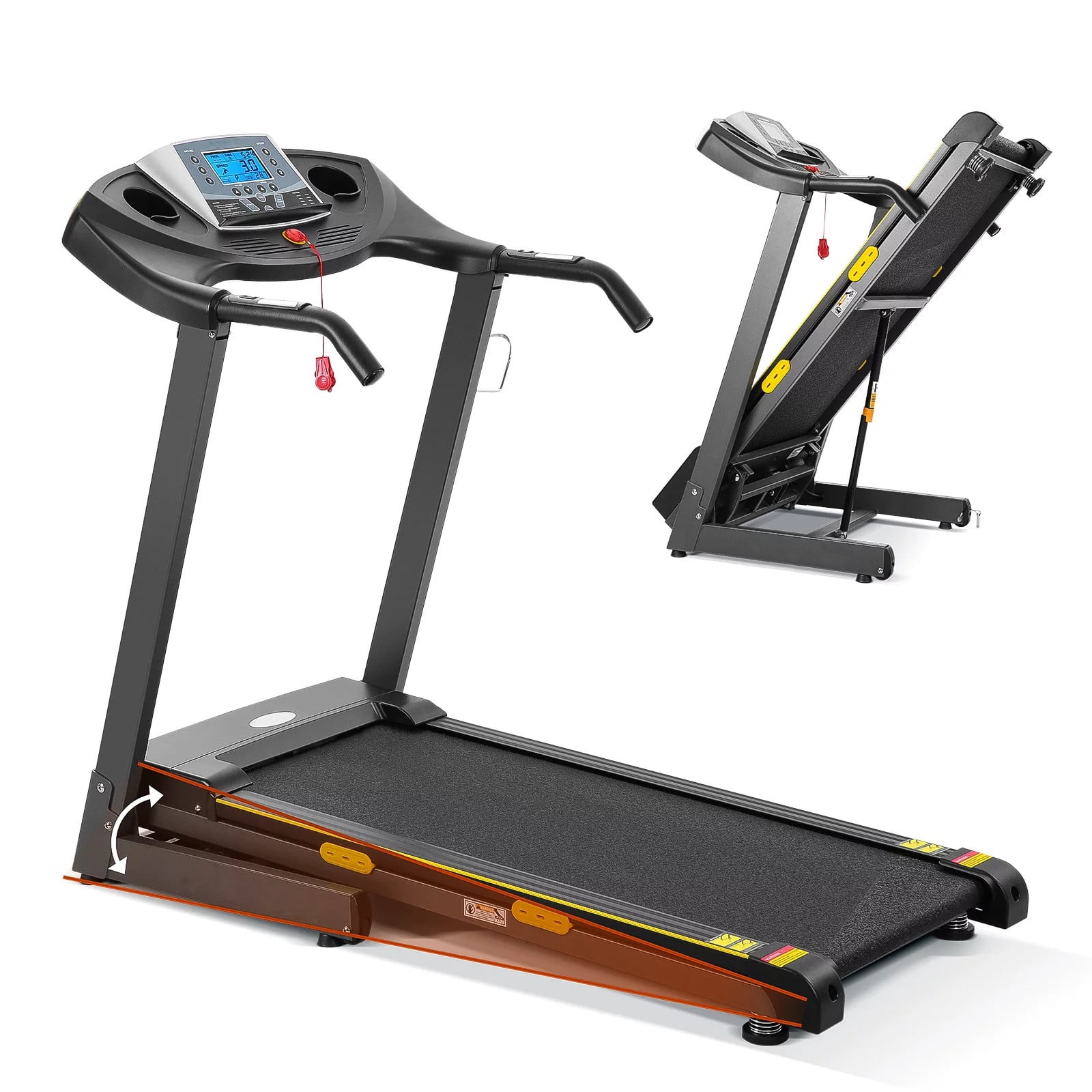 Passadeira de Corrida Dobrável Multi GYM - inclinação automática