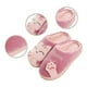 thumbnail image 2 of Pantuflas con diseño de gato Homehacks Dama Rosa T-5, 2 of 3