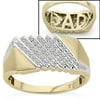 1/5 Carat Diamond 2005 Dad Ring