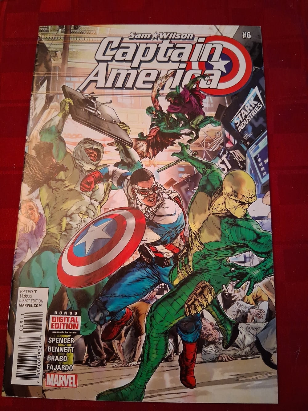 Cover of Captain America: Sam Wilson #6