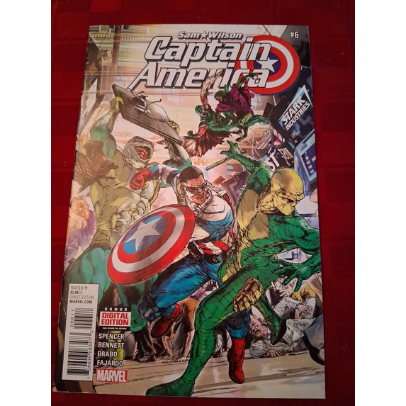 Captain America: Sam Wilson #6 Comic Book
