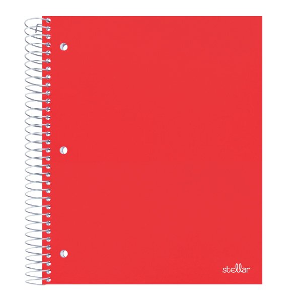 Office Depot® Brand Stellar Poly Notebook, 8 1/2" x 11", 3 Subject
