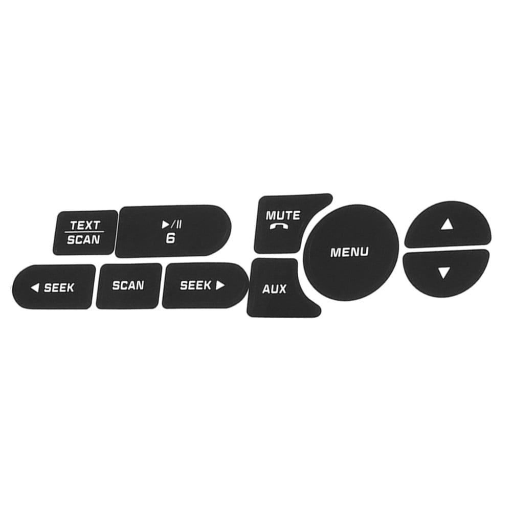 2X &AC Dash Button Repair Kit Decal Stickers Replacement For Chevrolet GMC Tahoe