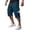 Royal Blue -CI09, variant on ADSSDQ Cargo Shorts for Men Stretch Waist Below The Knee Long Shorts Relaxed Fit Hiking Capri Short Mulit Pockets Khaki 3XL Sweat Shorts