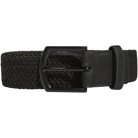 Adidas Braided Stretch Belt - Black - Medium/Large