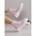 thumbnail image 4 of opean And American Style Minimalist Fashionable Autumn & Winter Chunky Heel Ankle Boots For Women, Motorcycle Boots, 4 of 4