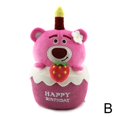 thumbnail image 1 of Muñeca de peluche con forma de pastel de cumpleaños con música, 1 of 6