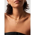 thumbnail image 3 of U7 Mother's Day Gifts for Women 14K Gold Plated Letter Pendant with Sparkle Cubic Zirconia Tiny Heart Letter Initial G Necklace Choker, 3 of 8