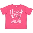 thumbnail image 3 of Inktastic I Love My Yaya Grandchild Boys or Girls Toddler T-Shirt, 3 of 5