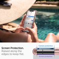thumbnail image 4 of IBAOLEA Liquid Crystal Glitter Designed for iPhone 11 Pro Max Case (2019) - Crystal Quartz Rose Quartz, 4 of 7