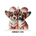 thumbnail image 3 of Ovzne Couple Dog Pendant On Clearance, 3 of 6