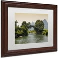 thumbnail image 2 of Trademark Fine Art "Tree Moon" Canvas Art by Philippe Hugonnard, White Matte, Wood Frame, 2 of 4