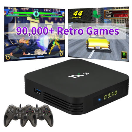Retro Game Console Built in 90; 000+ Classic Games; 256G Video