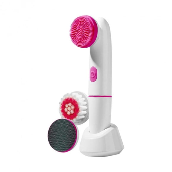 Sistema de Limpieza Facial y Pedicura Nano Pedi Touch 3 en 1 con Cabezales Intercambiables Forever Healthing 3 En 1