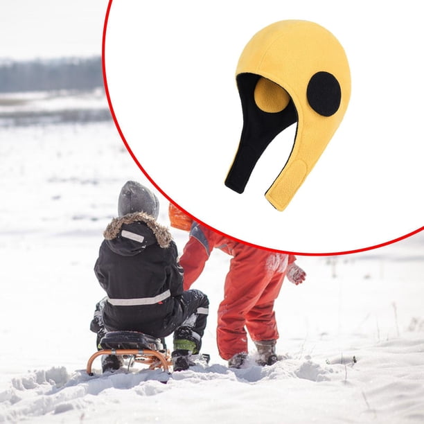 Gorro Invernal para Adultos Con Protección Auditiva Perfecl Amarillo