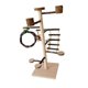 thumbnail image 4 of Percha para pájaros, soporte de escritorio para cacatúas, soporte sólido para beber, práctico, con cuenco, multifunción, soporte de escritorio para, 4 of 8