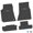 Black w/ Silver Insert, variant on Flextread Floor Mats for 08-10 Dodge Challenger RWD - Mopar Licensed Factory Fit - Purple w/ R/T Insert - Custom Vintage - 100% Made in USA