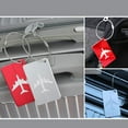 thumbnail image 2 of 6 Pieces Luggage Tags Luggage Tags With Name Tag Address Tag Luggage Tag Made Of Metal, 2 of 6