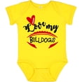 thumbnail image 3 of Inktastic Love My Bulldogs Football Boys or Girls Baby Bodysuit, 3 of 5