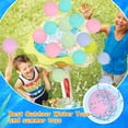 thumbnail image 4 of 5 Pcs Kids Water Balls Self Sealing Refillable Silicone Reusable Quick Fill Entertainment Translucent Swimming Pool Toys Splash B, 4 of 10