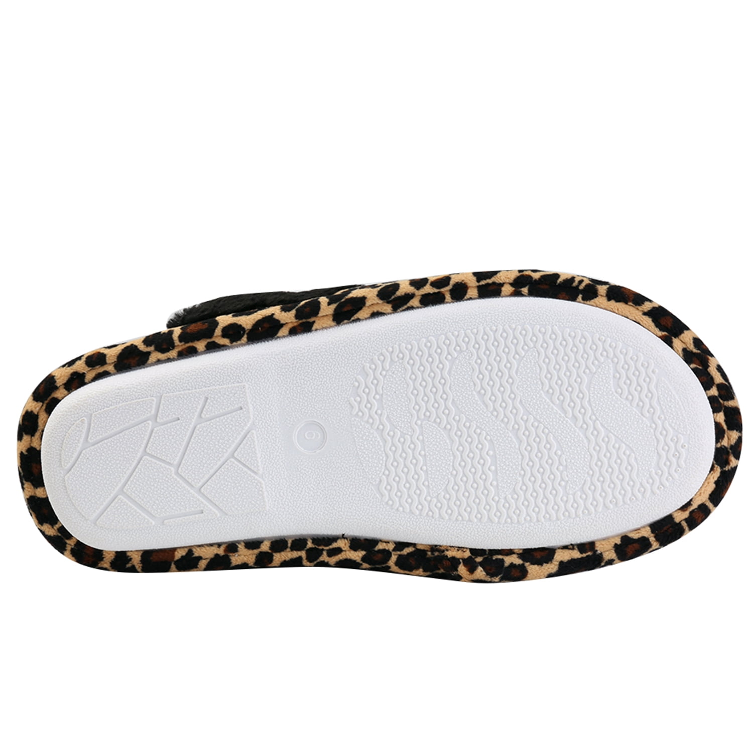 Women’s Cozy Leopard Slippers – Fluffy, Comfortable, and Non-Slip for Home & Lounge Wear