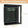 thumbnail image 7 of Mount for HP Desktop Mini PC Wall Mount Bracket for HP 260 Desktop Mini, HP ProDesk 400 405 600 Desktop Mini, HP EliteDesk 705 800 805 Desktop Mini PC VESA Mount Adapter Wall and Under Desk Mount, 7 of 7