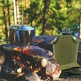 thumbnail image 6 of Plastic Military Canteen, 1 Quart Portable Army Water Bottle with Cup Sleeves and Waist Belt for Hiking Camping Climbing and Most Outdoor Activities, 6 of 6
