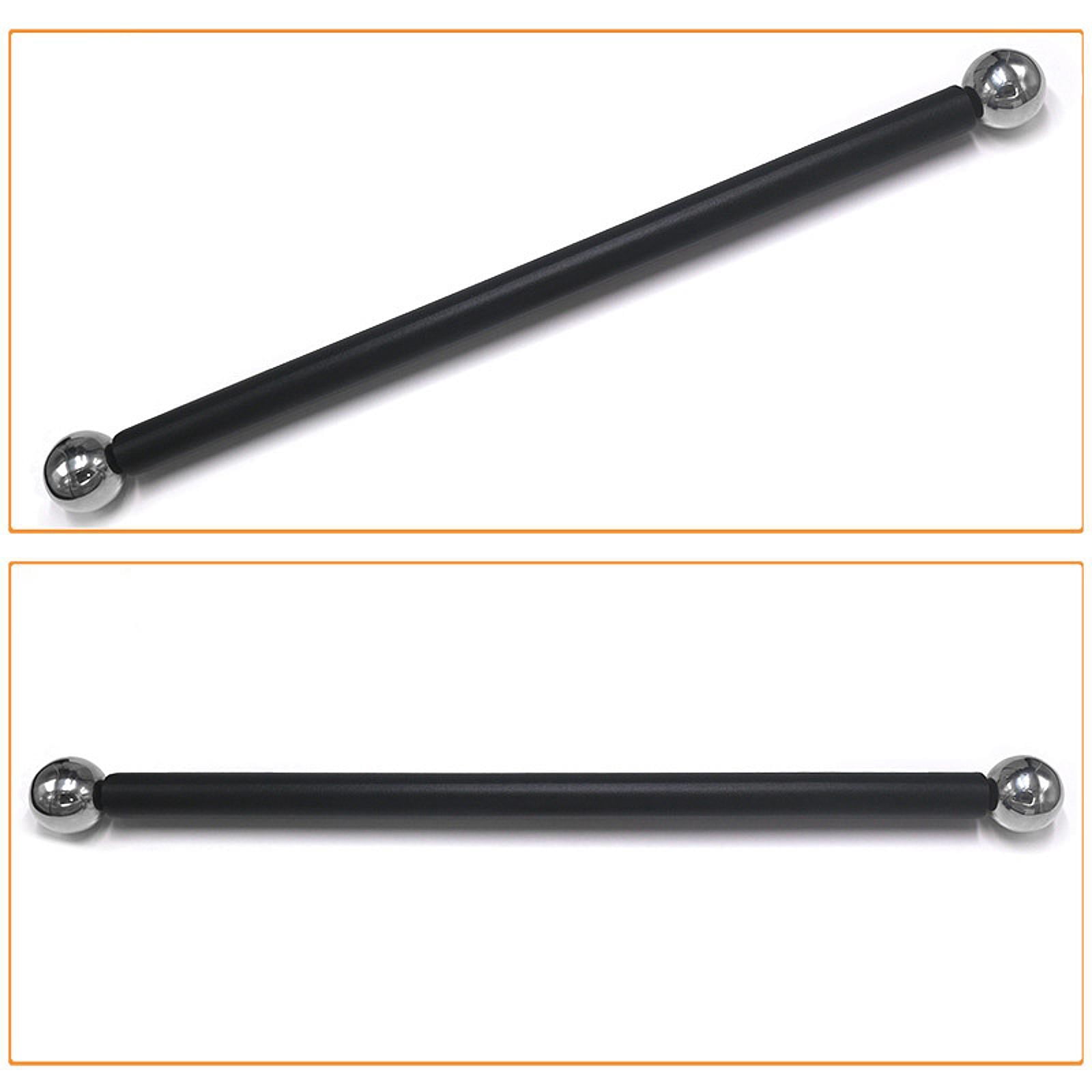 Zxpjkyu Flag Holder Replacement Arm Street Light Part for Hanging Sign Outdoor Lamp Post 56cm Argent ball
