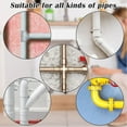 thumbnail image 4 of Drain Auger Bits, Efficient Multi Functional Drain Snake Drill Attachment Replacement  for Plumber for Cleaning Machine, 4 of 7