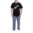 thumbnail image 5 of CafePress - Goat Meh Pajamas - Men's Dark Loose Fit Cotton Pajama Set, 5 of 7