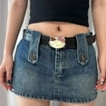 thumbnail image 5 of sanrio hello kitty belt kawaii pink KT belt with diamonds millennium hot girl y2k denim accessories versatile belt, 5 of 14