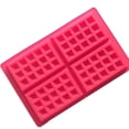 thumbnail image 2 of Silicone Waffles Mold Diy Baking Heat-resistant Biscuits Silicone Mold, 2 of 2