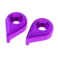 thumbnail image 2 of Paquete de dos ganchos de seguridad para bujes de deslizantes de aluminio para niños, ligeros y duraderos Púrpura, 2 of 6