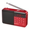 thumbnail image 1 of Receptor De Radio Portátil Receptor De Radio Fuerte Altavoz Reproductor De Mp3 Estable Mini Radio Para Ancianos 1800Mah Receptor Estéreo Para Caminar Jogging Ejercicio Guardurnaity EL009911-00, 1 of 6