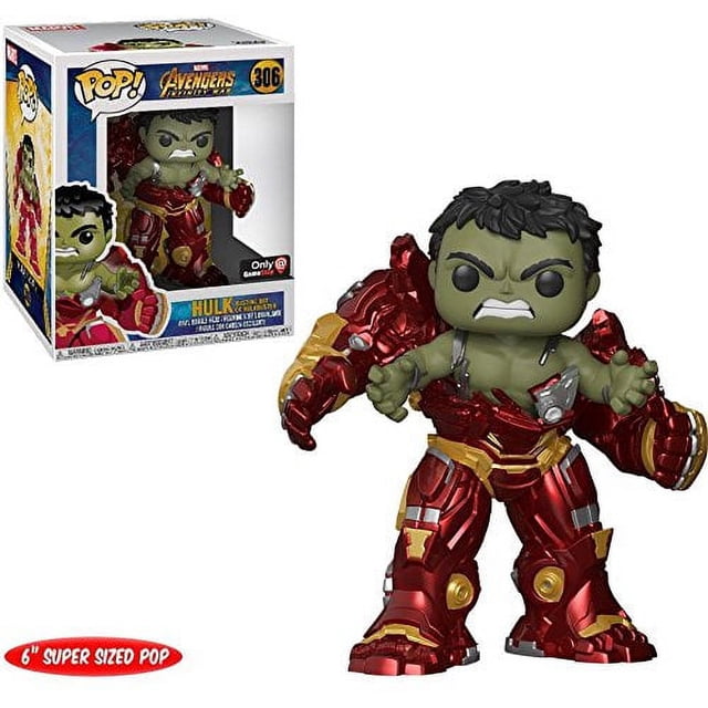 Funko Pop! Marvel Avengers Infinity War Hulk #306 (Sortie de Hulkbuster)