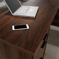 thumbnail image 6 of UrbanPro 72" L-shaped Contemporary Engineered Wood Computer Desk in Mahogany, 6 of 13