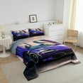 YST Cool Sports Car Full Size Comforter Set for Boys Men Speed Race Car