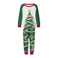 thumbnail image 2 of DuAnyozu Holiday Christmas Pajamas Family Matching Pjs Set Xmas Jammies for Couples, 2 of 9