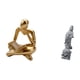 thumbnail image 5 of Estatua de Guan Yin, pensador abstracto, decoración para mesa, sala de estar, estante de oficina, estantería, adorno de piedra coleccionable, Feng Shu, 5 of 8